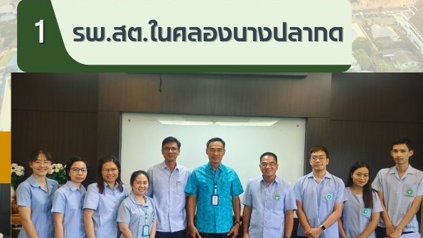 สสจ.สมุทรปราการ ลงพื้นที่ตรวจประเมินรับรอง ตามเกณฑ์ GREEN & CLEAN Sub-district H...