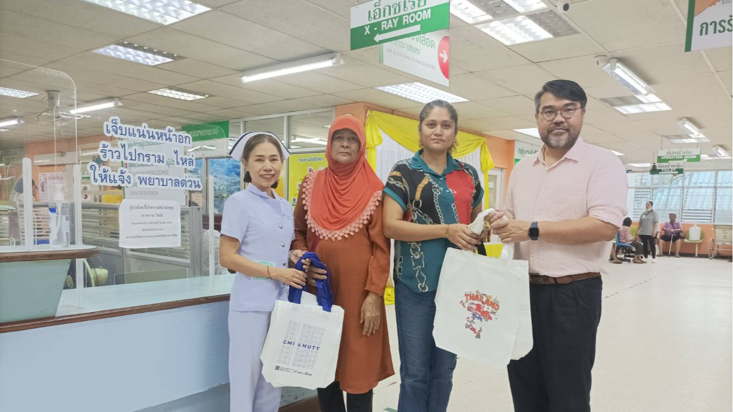 โรงพยาบาลตะกั่วป่า ขอขอบคุณ “คุณสุปราณี หลงหล้า และคุณสม้า คงราช”  ผู้มีน้ำใจงาม