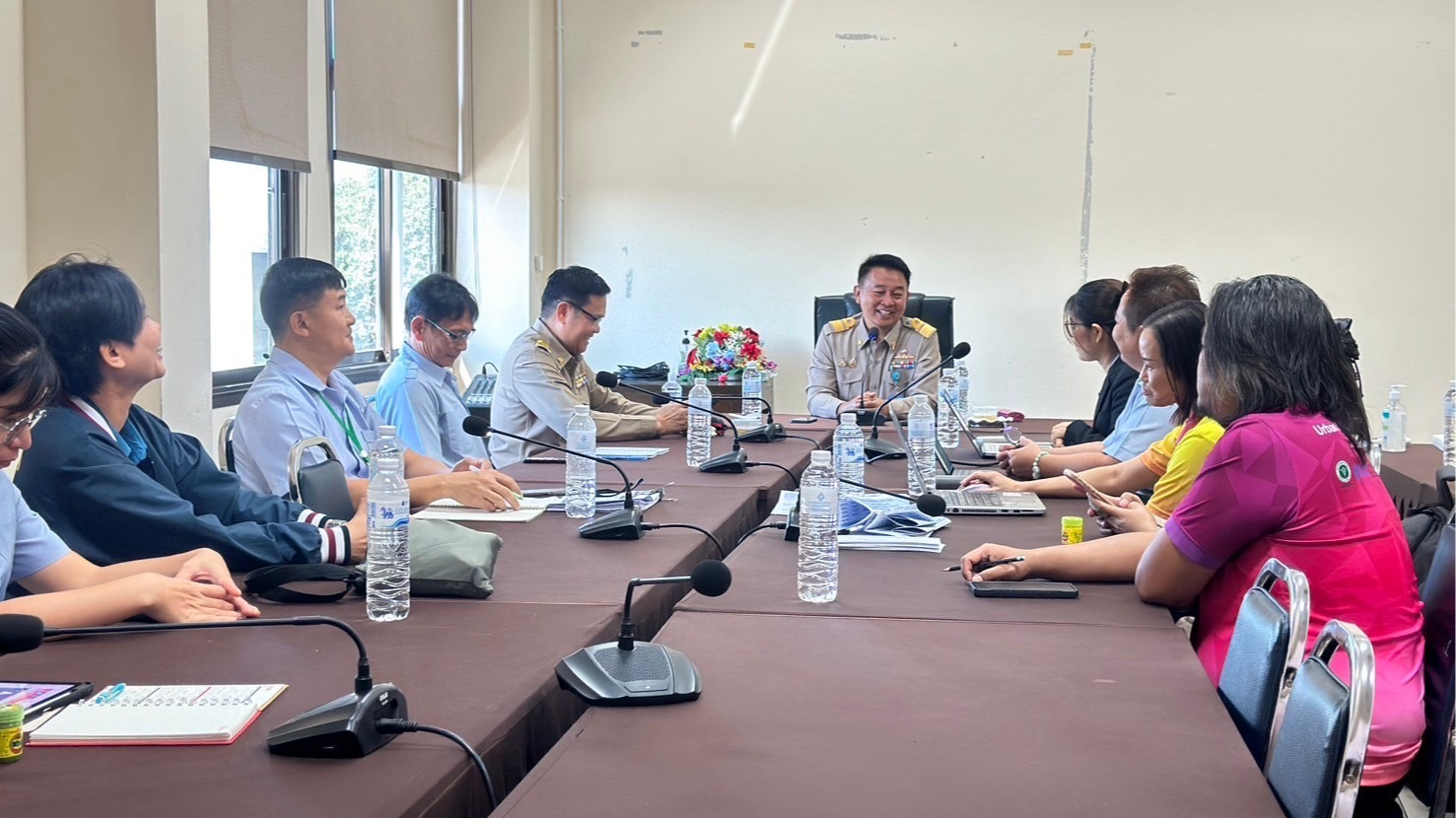 สา’สุขอุบลฯ ประชุมเจ้าหน้าที่กลุ่มงานควบคุมโรคติดต่อ  และเตรียมนำแถลงนโยบายและตั...