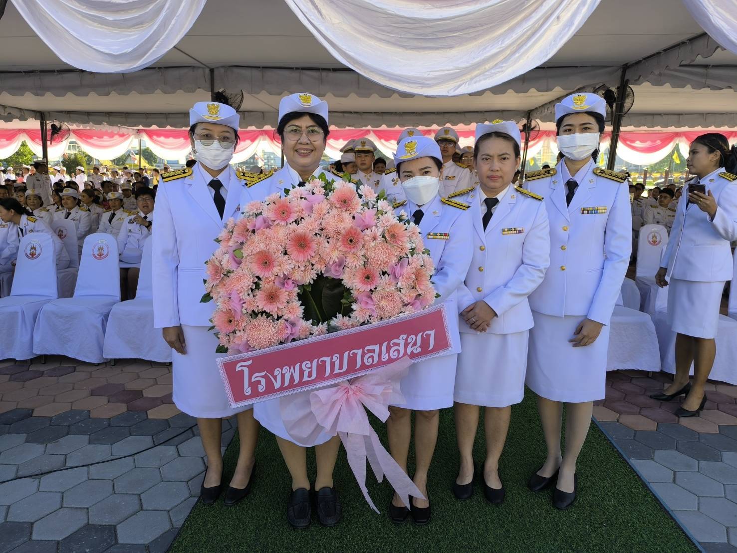 รพ.เสนา ร่วมพิธีวันปิยมหาราช (วันคล้ายวันสวรรคต พระบาทสมเด็จพระจุลจอมเกล้าเจ้าอย...