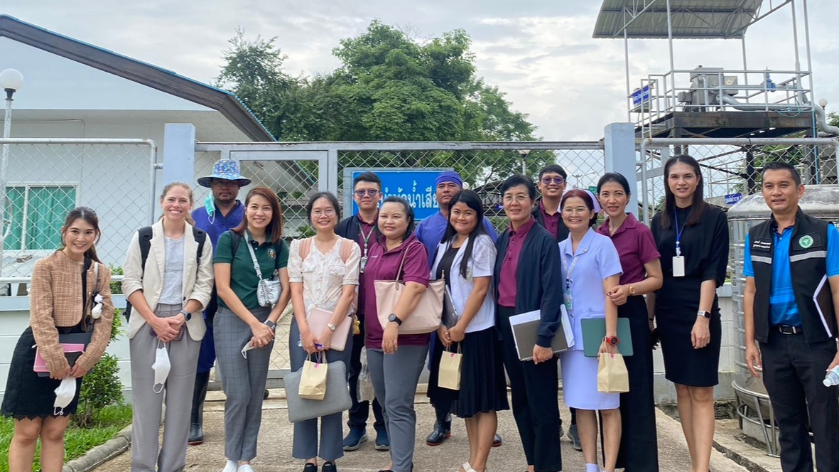 รพ.แม่สอด ต้อนรับคณะศึกษาดูงานจากกรมควบคุมโรค ร่วมกับศูนย์ความร่วมมือไทย - สหรัฐวันที่ 