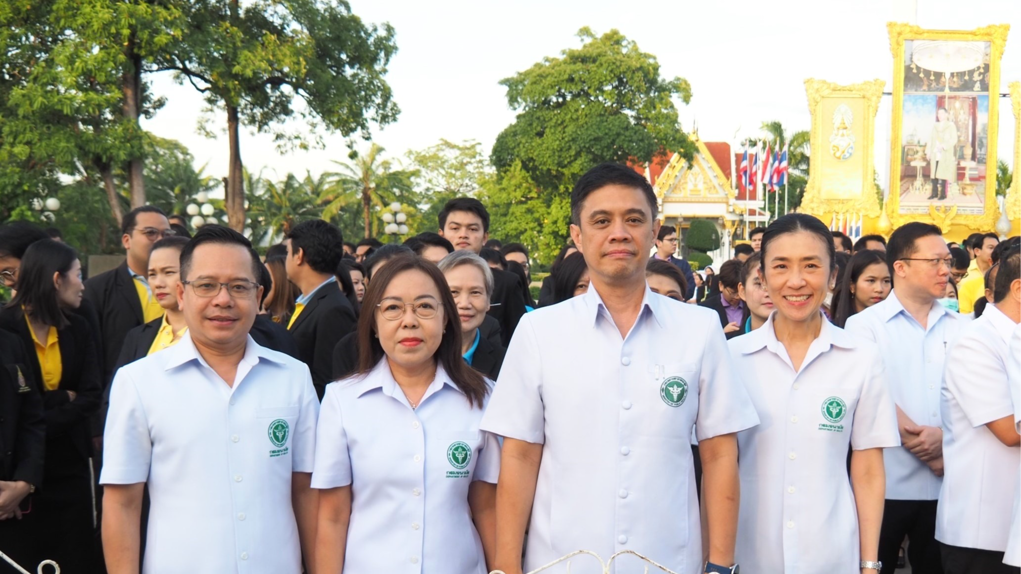 กรมอนามัย เข้าร่วมวางพานพุ่มถวายสักการะพระอนุสาวรีย์สมเด็จพระเจ้าบรมวงศ์เธอ กรมพระยาชัยนาทนเรนทร และเข้าร่วมกิจกรรมวันคล้ายวันสถาปนากระทรวงสาธารณสุข ประจำปีพุทธศักราช 2567