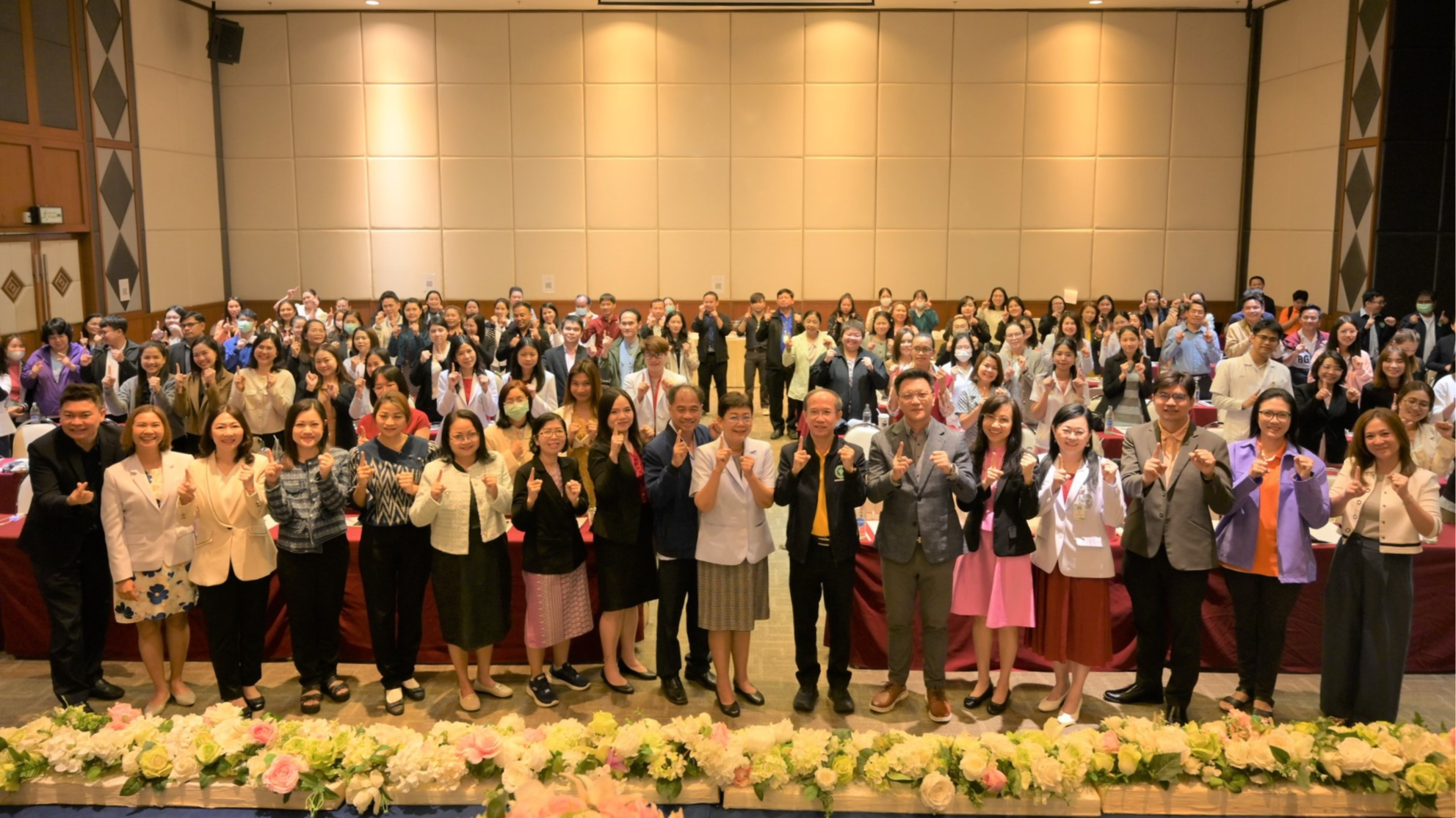 นพ.สสจ.อุบลฯ ประธานในพิธีเปิดการประชุมวิชาการ  Strengthening the Value-Based Cri...