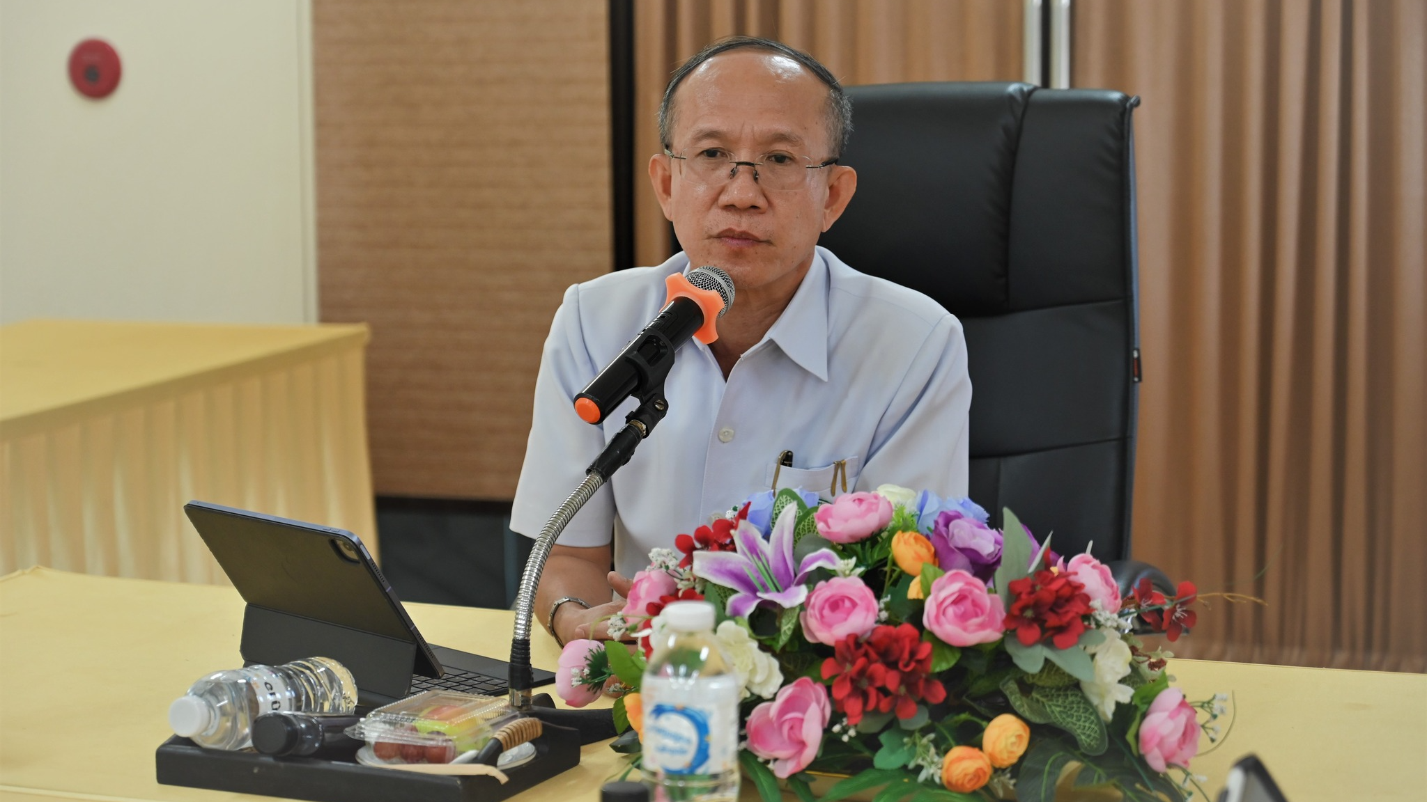 นพ.สสจ.อุบลฯ ประธานการประชุมคณะกรรมการบริหาร สำนักงานสาธารณสุขจังหวัดอุบลราชธานี...