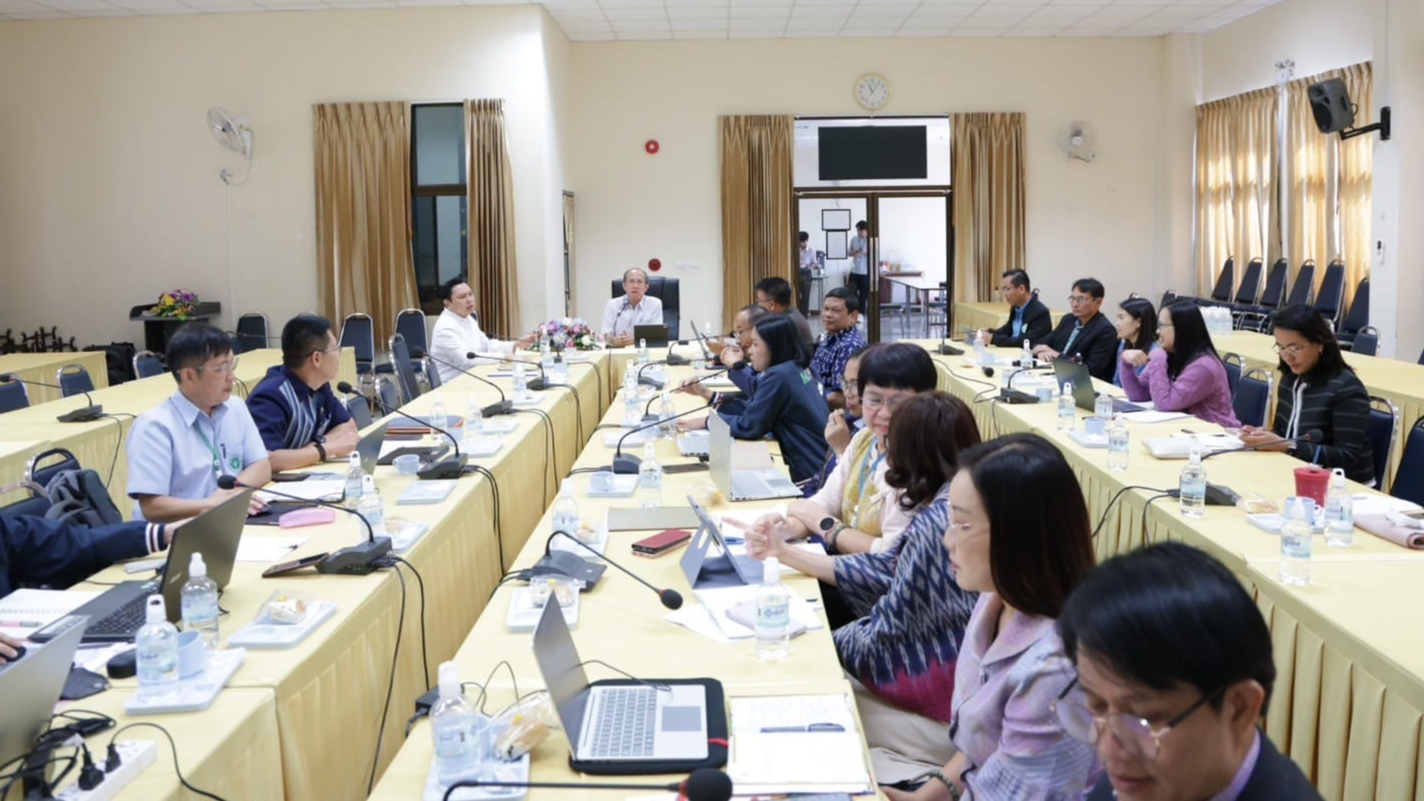 นพ.สสจ.อุบลฯ ประธานการประชุมคณะกรรมการบริหาร สาธารณสุขจังหวัดอุบลราชธานี (กกบ.) ครั้งที่ 18/2567