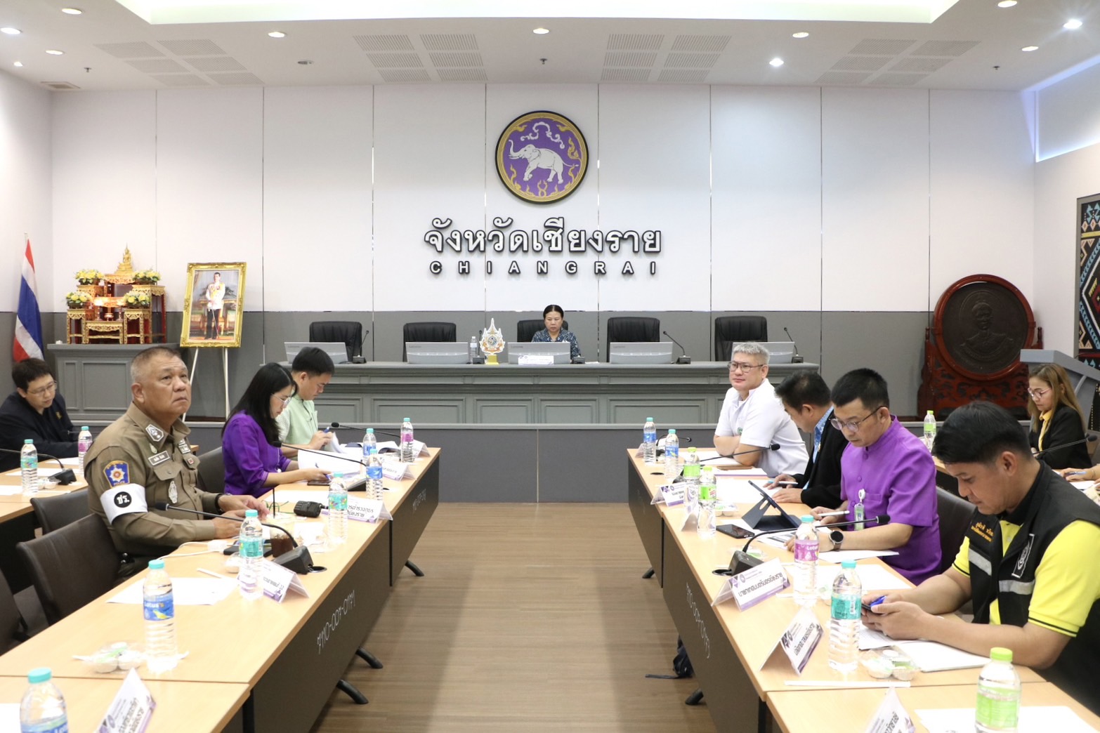 สสจ.เชียงราย ร่วมประชุมเตรียมความพร้อมและวางแผนการดำเนินงานโครงการแสงนำใจไทยทั้ง...