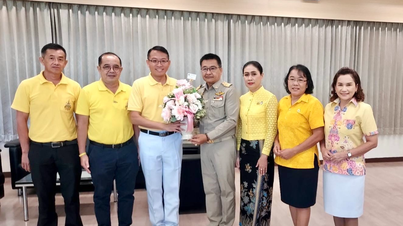 นายแพทย์สาธารณสุขจังหวัดพังงา นำคณะผู้บริหาร ให้การต้อนรับรองผู้ว่าราชการจังหวัดพังงาคนใหม่