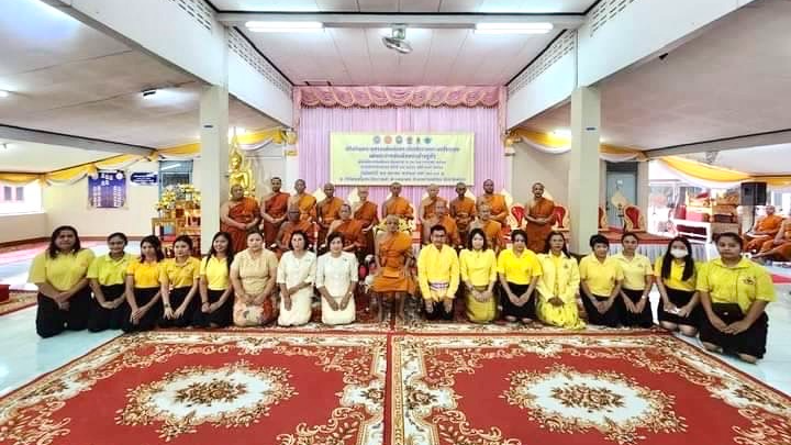 บุคลากรสาธารณสุขจังหวัดพังงา เข้าร่วมพิธีเจริญพระพุทธมนต์เฉลิมพระเกียรติถวายพระพ...