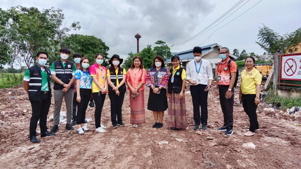 สสจ.อุบลฯ พร้อมหน่วยงานที่เกี่ยวข้องร่วมดำเนินการแก้ไขปัญหาเรื่องแหล่งกำจัดมูลฝอ...