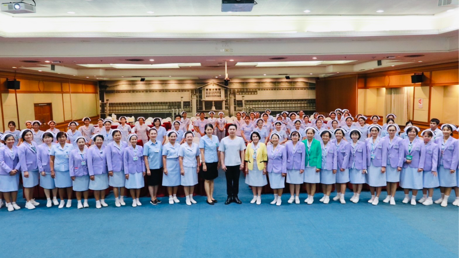 สา’สุขอุบลฯ ประธานเปิดการอบรมเพิ่มพูนสมรรถนะพยาบาลด้านการดูแลผู้ป่วยวิกฤติทางอาย...