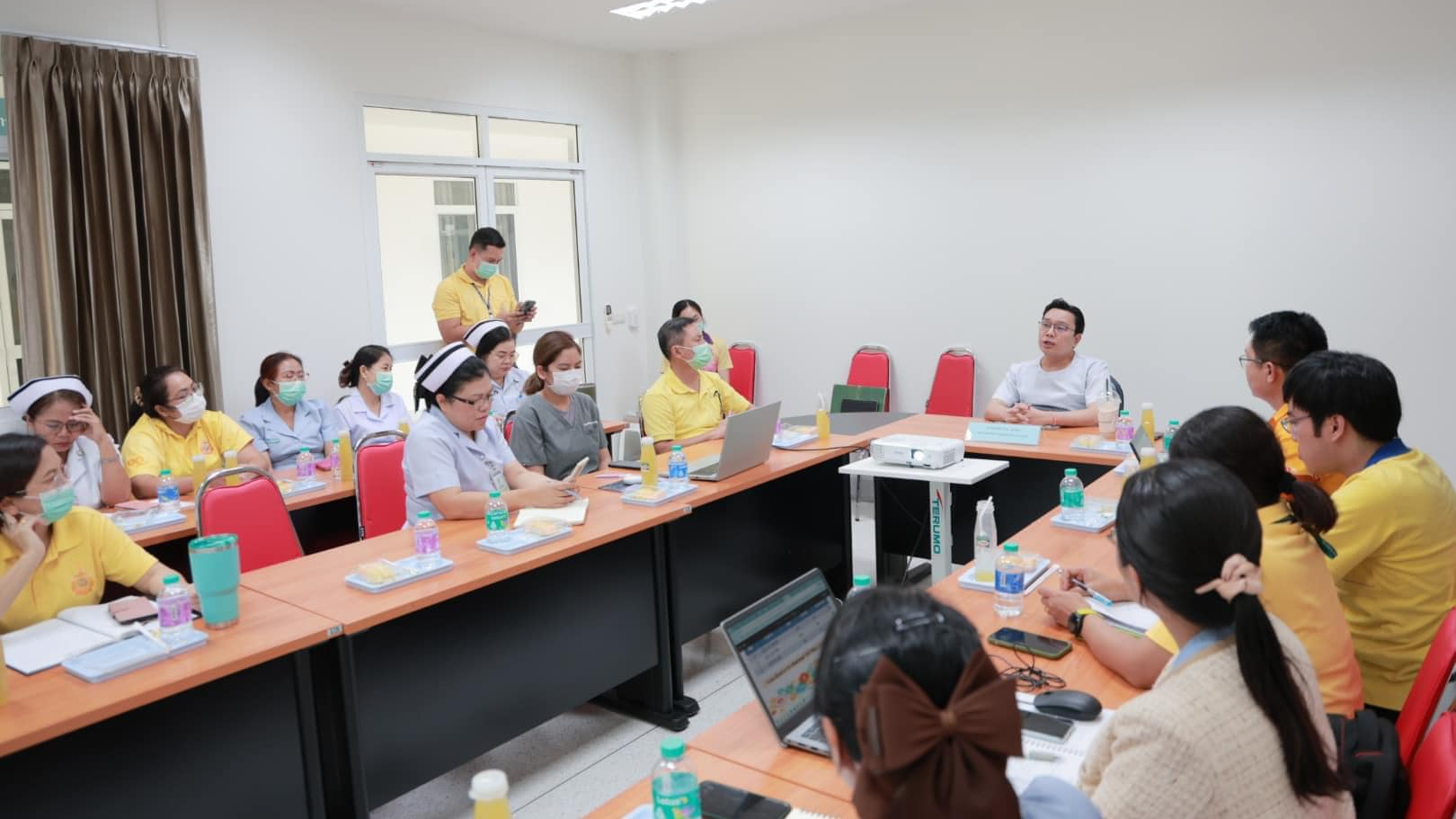 สา’สุขอุบลฯ เป็นประธานการตรวจเยี่ยมหน่วยบริการเพื่อติดตามการวางแผนการเงินการคลัง...