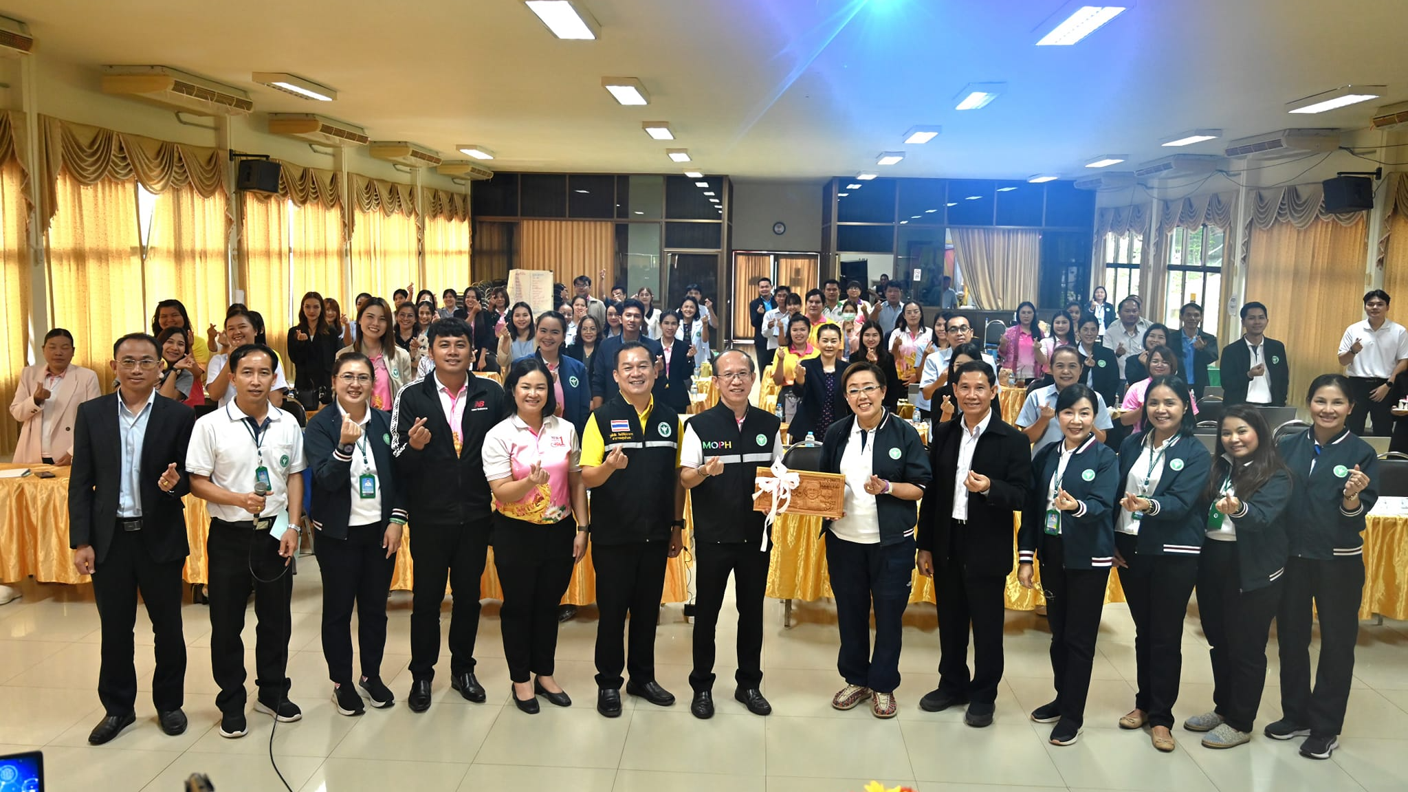 นพ.สสจ.อุบลฯ ประธานในพิธีเปิดการประชุมผู้รับผิดชอบงานพัฒนายุทธศาสตร์สาธารณสุข จั...