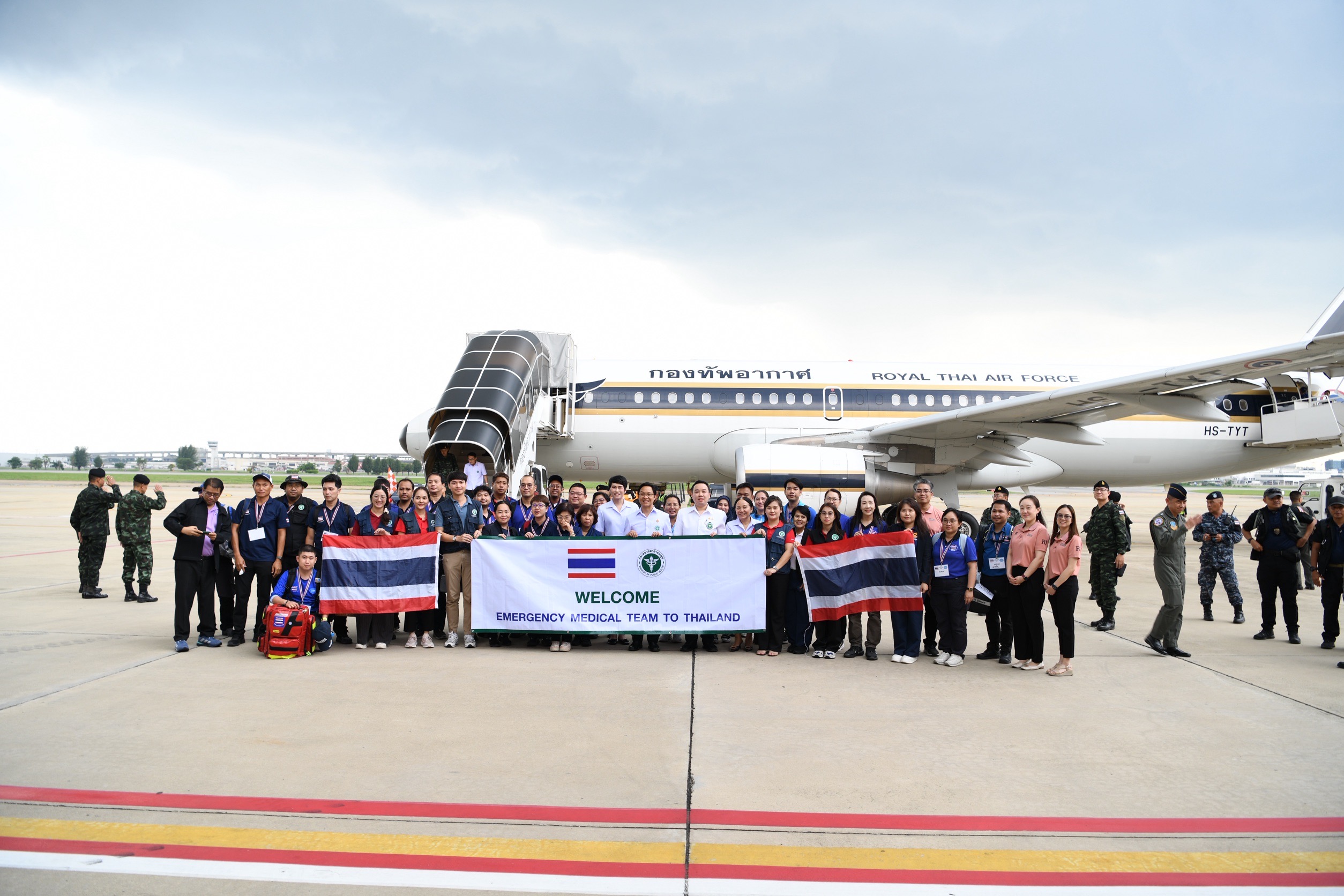 ทีม Thailand EMT ชุดสุดท้ายจบภารกิจช่วยเหลือผู้ประสบภัย 