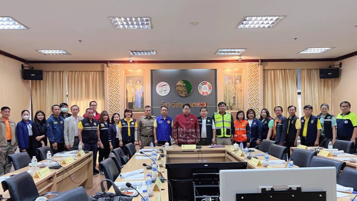 หนองคาย ประชุมคณะกรรมการศูนย์ปฏิบัติการร่วมป้องกันและลดอุบัติเหตุทางถนนในช่วงเทศกาลปีใหม่ พ.ศ. 2568 (ครั้งที่ 5) บาดเจ็บสะสม 106 ราย เสียชีวิต 3 ราย