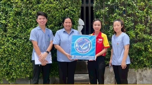 สสจ.สมุทรปราการ ตรวจประเมินสุดยอดส้วมระดับจังหวัด ณ สถานีบริการน้ำมันเชื้อเพลิง มนเทียรรุ่งเรือง สำนักงานใหญ