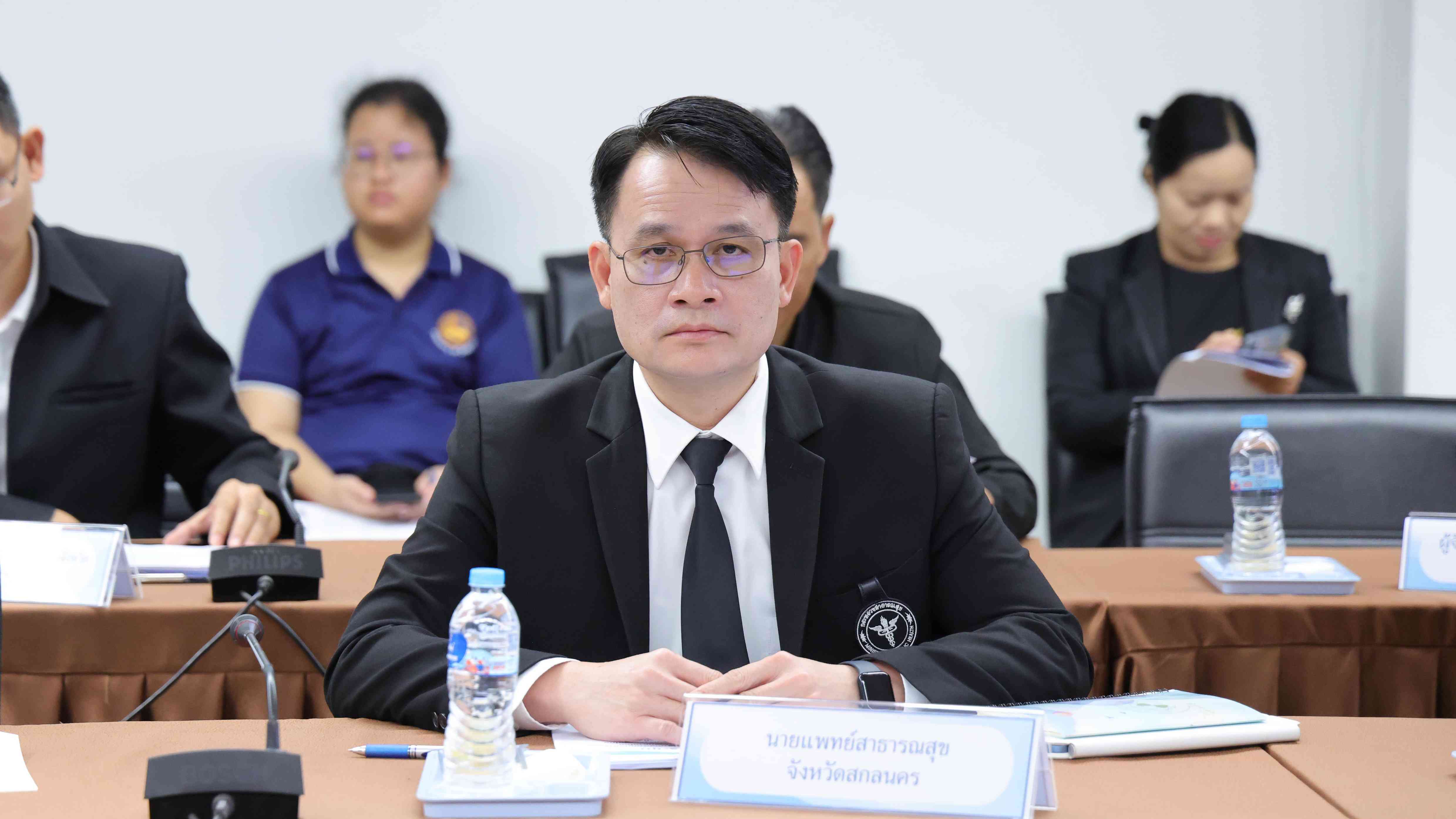 สสจ.สกลนคร “ร่วมประชุมตรวจราชการของผู้ตรวจราชการกระทรวงมหาดไทย (นายณัฐวัสส์ วิริ...