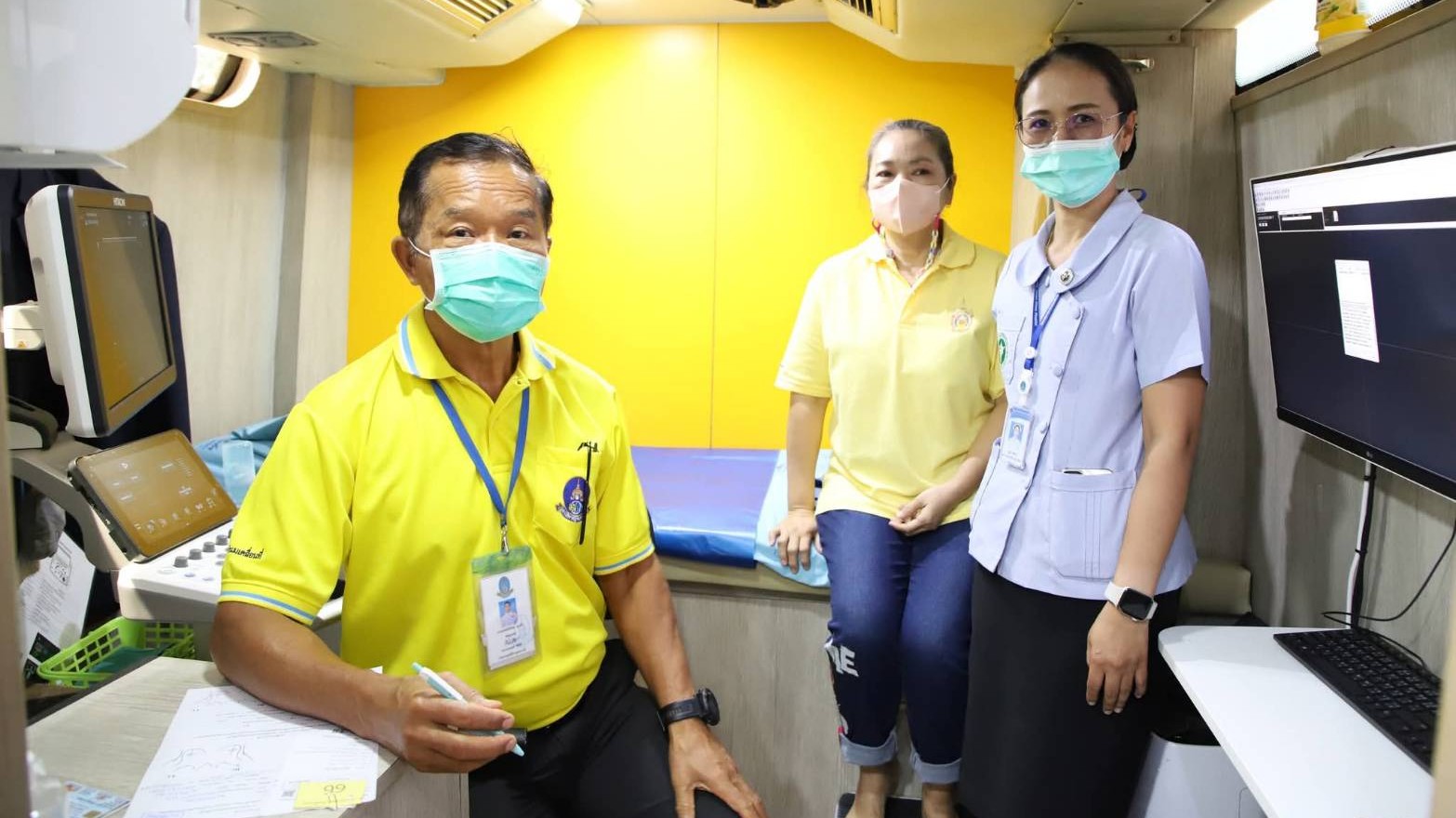 โครงการคัดกรองมะเร็งเต้านม โดยเครื่องเอกซเรย์เต้านมเคลื่อนที่ (Mammogram)   และโครงการคัดกรองมะเร็งนรีเวช ปีงบประมาณ 2568