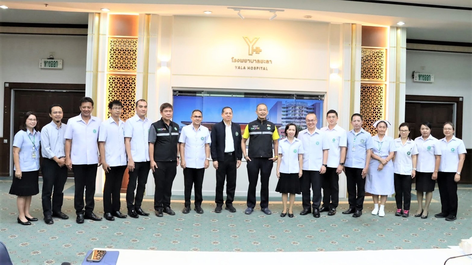 โรงพยาบาลสงขลา ร่วมลงพื้นที่เยี่ยมเสริมพลังบุคลากร และติดตามความก้าวหน้าในการดำเ...