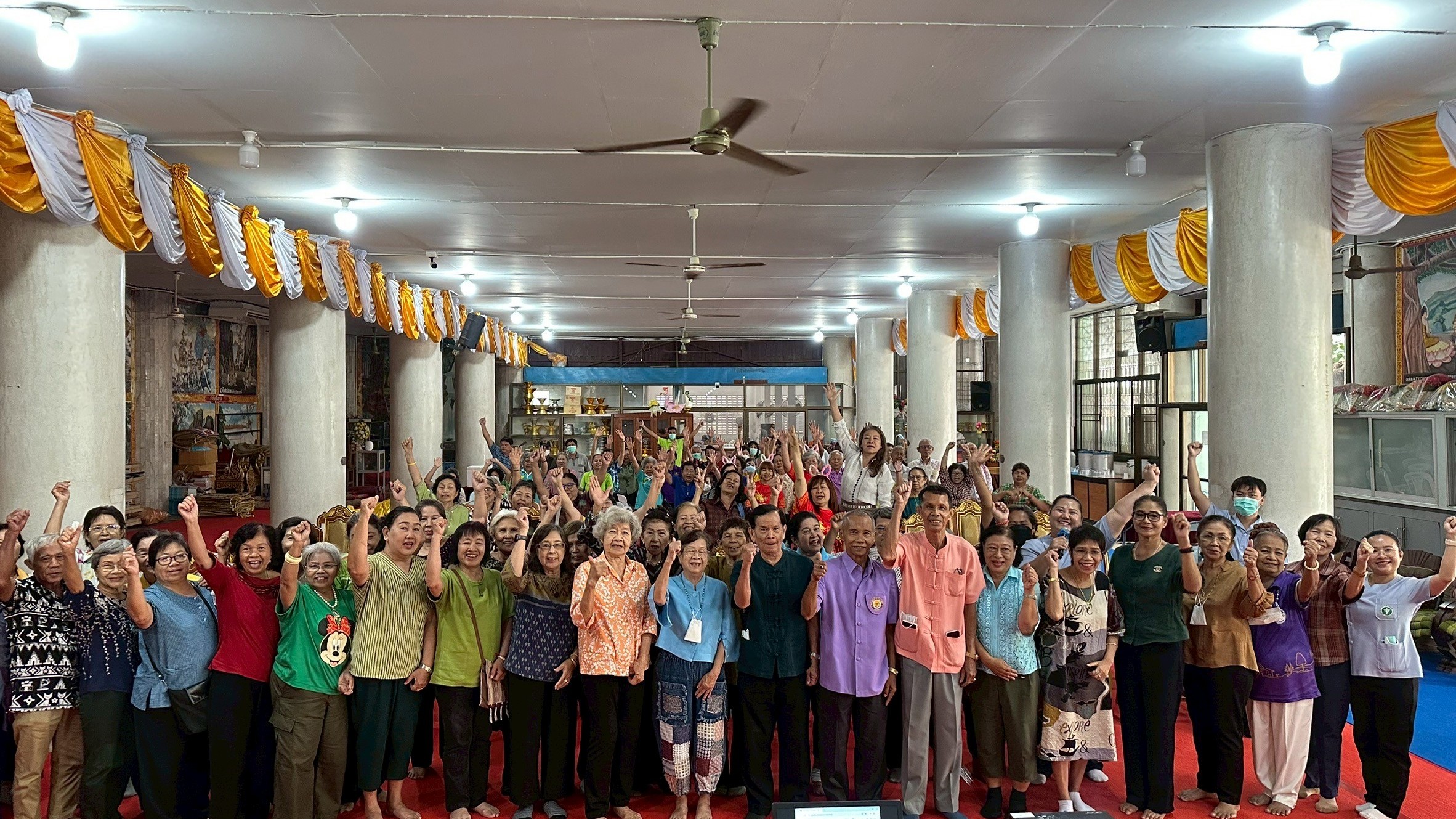 รพ.แม่สอด จัดกิจกรรมผู้สูงอายุ ประจำเดือนพฤษภาคม 68
