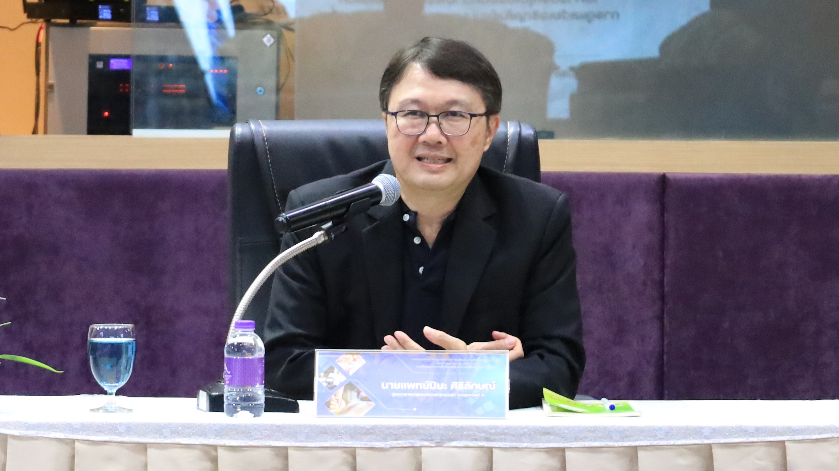 “หมอปิยะ” ตรวจเยี่ยม ให้กำลังใจและมอบนโยบายขับเคลื่อนสุขภาพเขต 11 เพื่อประชาชนสุขภาพดีอย่างยั่งยืน