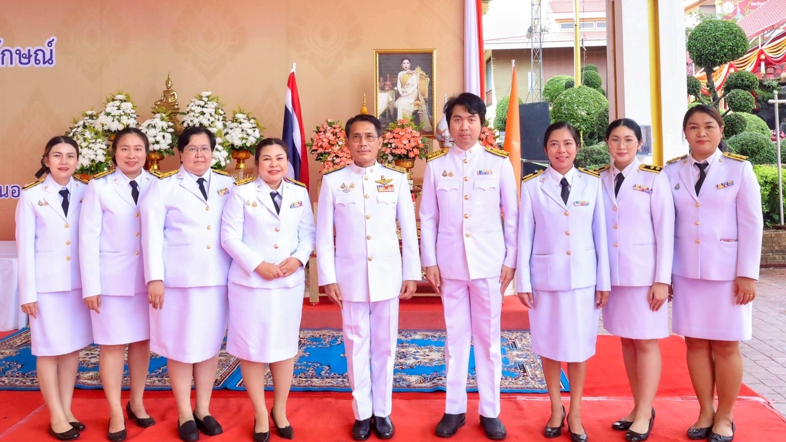 สสจ.หนองคาย ร่วมพิธีทำบุญตักบาตร ถวายพระราชกุศล สมเด็จพระเจ้าน้องนางเธอ เจ้าฟ้าจ...