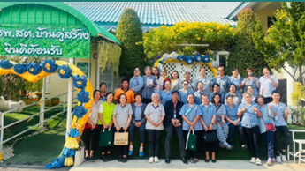 สสจ.สมุทรปราการ อบรมเชิงปฏิบัติการสร้างชุมชนต้นแบบปลอดมลพิษป้องกันชีวิตจากฝุ่น P...