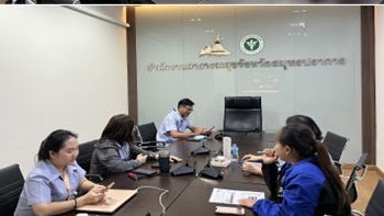 สสจ.สมุทรปราการ ประชุมเตรียมความพร้อมด้านการแพทย์และสาธาณสุขกรรี หมอกควันและฝุ่นละอองขนาดเล็ก (PM2.5))