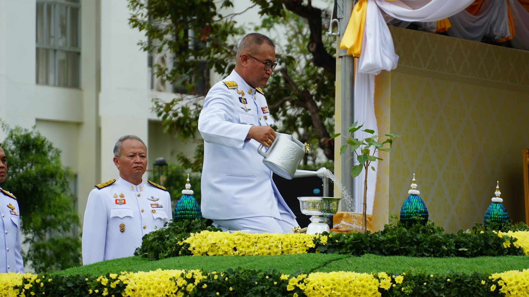 โรงพยาบาลสรรพสิทธิประสงค์  ร่วมพิธีปลูก 