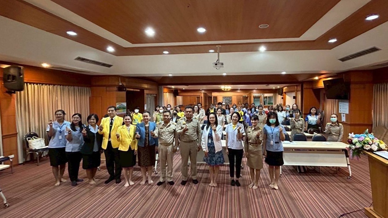 กลุ่มงานจิตเวชและยาเสพติด รพ.บุรีรัมย์ ร่วมเป็นวิทยากรโครงการอบรมเชิงปฏิบัติการให้ความรู้เกี่ยวกับสุขภาพจิตเด็กและการใช้เครื่องมือในการคัดกรองโรคสมาธิสั้น