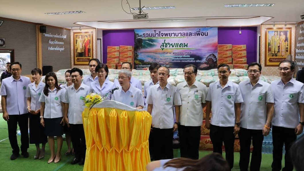 โรงพยาบาลสมเด็จพระยุพราชเดชอุดม  ร่วมต้อนรับปลัดกระทรวงสาธารณสุข ในโอกาสเดินทางมาเพื่อปฏิบัติราชการ ในพื้นที่จังหวัดศรีสะเกษ