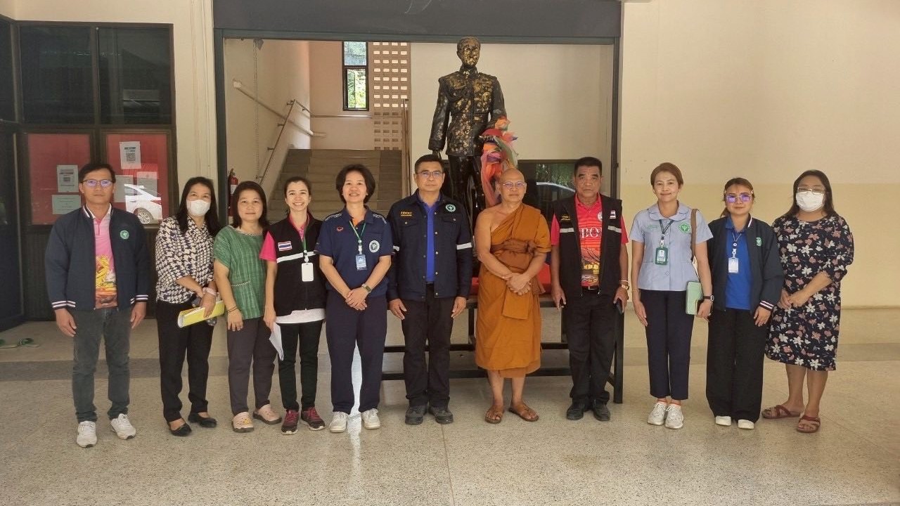 สา’สุขอุบลฯ ออกสำรวจและให้คำแนะนำด้านสาธารณสุขกับสถานที่พักนักกีฬา เพื่อเตรียมการป้องกันควบคุมโรคและจัดสิ่งแวดล้อมในงานกีฬา “อุบลราชธานีเกมส์” ครั้งที่ 26