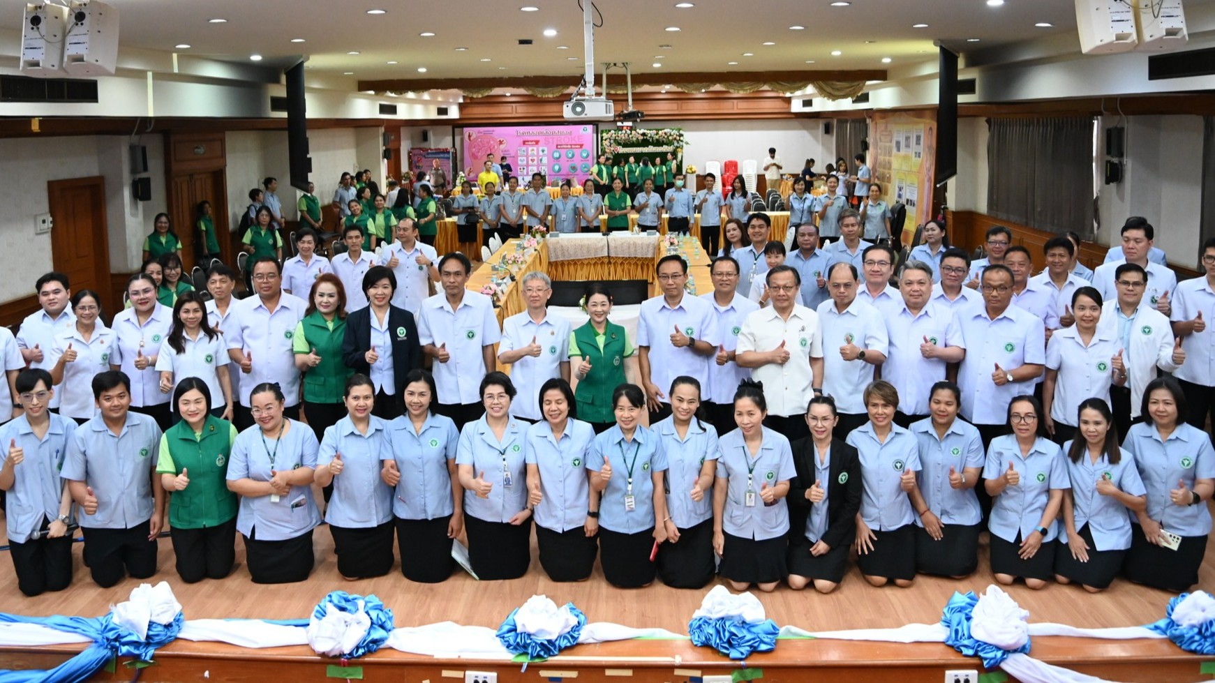 รพ.สรรพสิทธิประสงค์ ร่วมต้อนรับปลัดกระทรวงสาธารณสุข ในโอกาสเดินทางมาเพื่อปฏิบัติราชการในพื้นที่จังหวัดศรีสะเกษ