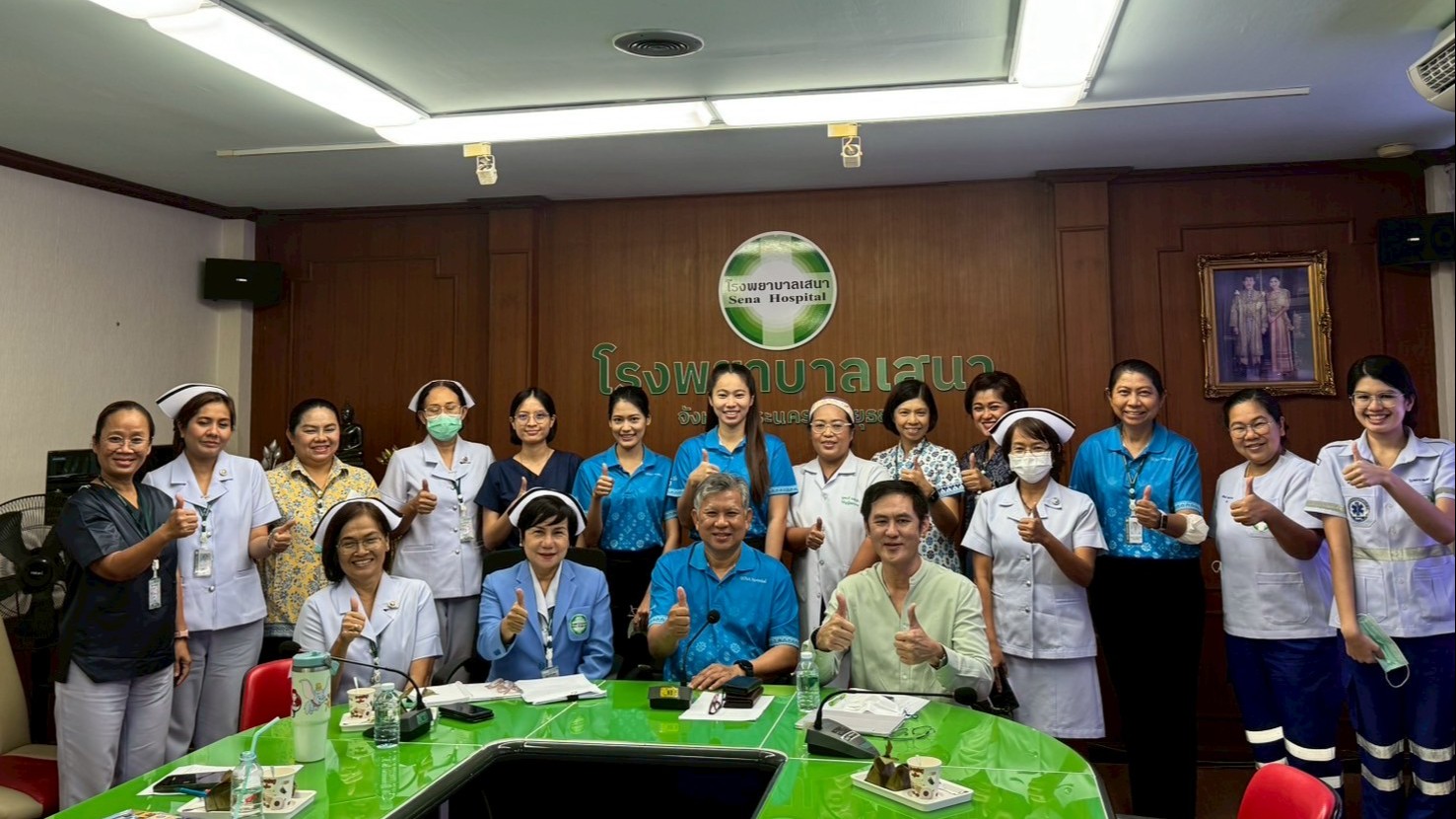 โรงพยาบาลเสนา นำเสนอผลการดำเนินงานการสร้างความรอบรู้ด้านสุขภาพ (Health Litheracy) ครั้งที่ 2/2568