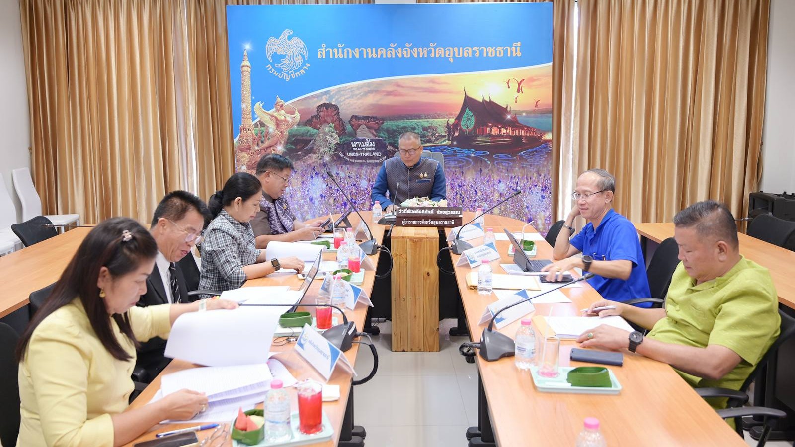นพ.สสจ.อุบลฯ ร่วมประชุมอนุกรรมการสามัญจังหวัดอุบลราชธานี (อ.ก.พ. จังหวัดอุบลราชธ...