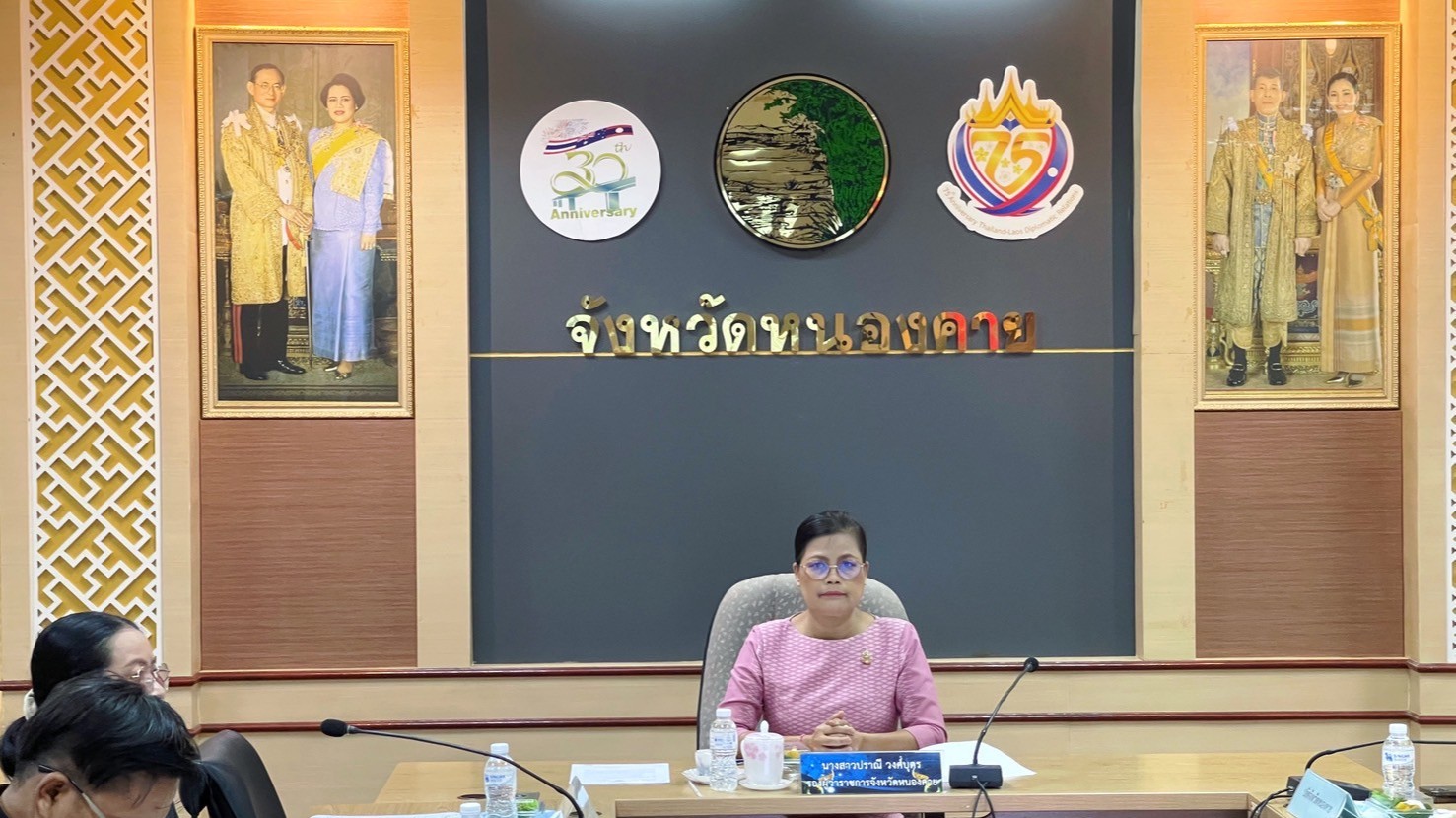 สสจ.หนองคาย ร่วมประชุมชี้แจงนโยบาย หลักเกณฑ์และวิธีการจัดทำแผนของจังหวัดและกลุ่ม...