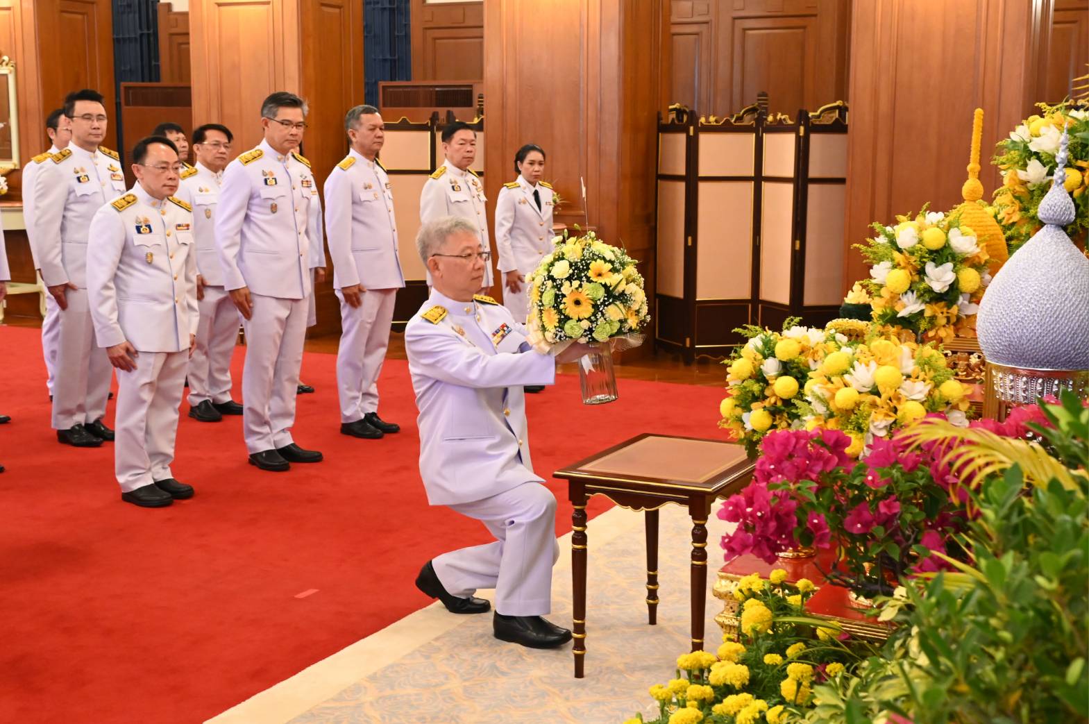 ปลัด สธ. ลงนามถวายพระพรชัยมงคลพระบาทสมเด็จพระเจ้าอยู่หัว เนื่องในโอกาสพระราชพิธีมหามงคลเฉลิมพระชนมพรรษา 28 กรกฎาคม 2568