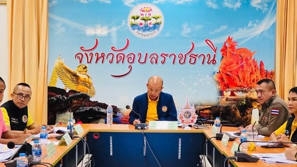 สา‘สุขอุบลฯ ร่วมประชุมติดตามการดำเนินงานตามแนวทางพัฒนาและฟื้นฟูหมู่บ้านกองทุนแม่ของแผ่นดิน