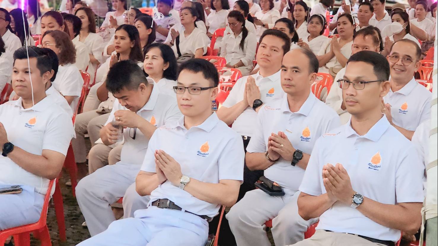 นายแพทย์สาธารณสุขจังหวัดพังงา ร่วมงานพิธีเปิดเมืองและทำบุญศาลหลักเมืองจังหวัดพังงา ประจำปี พ.ศ. 2568 ในโอกาสครบรอบ 216 ปี จังหวัดพังงา