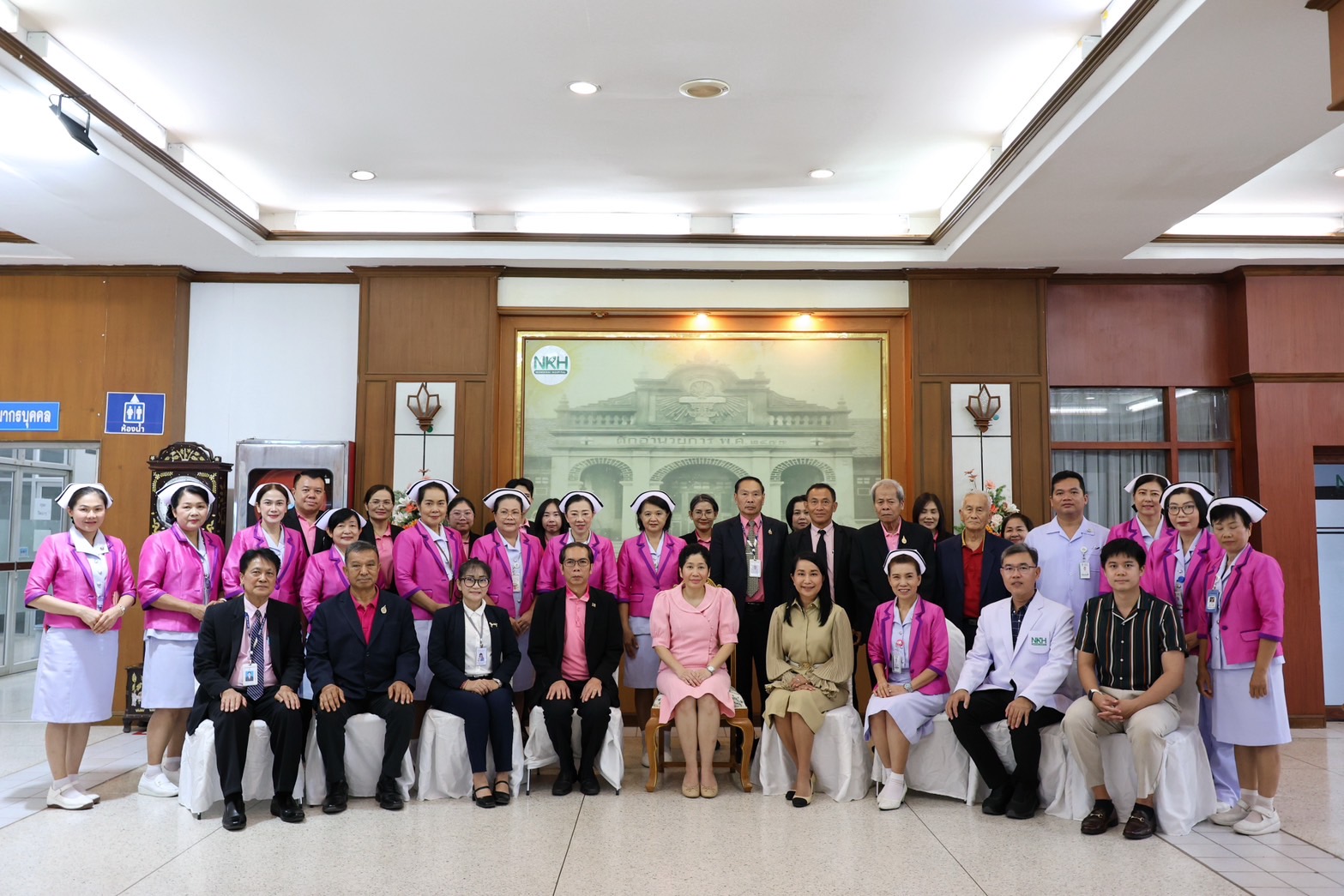 โรงพยาบาลหนองคาย ; ให้การต้อนรับคณะศึกษาดูงาน ด้านการบำบัด รักษาและฟื้นฟูสมรรถภา...