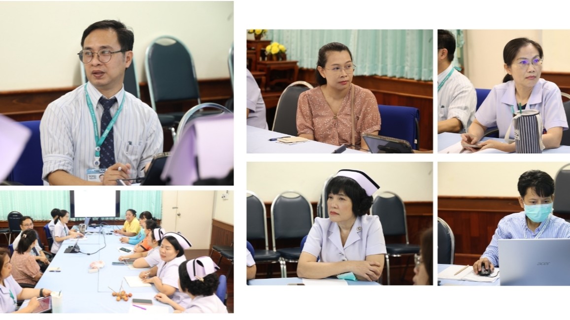 โรงพยาบาลสมเด็จพระยุพราชท่าบ่อ  ประชุมหารือแนวทางการหารายได้และดำเนินโครงการของทีม PCT