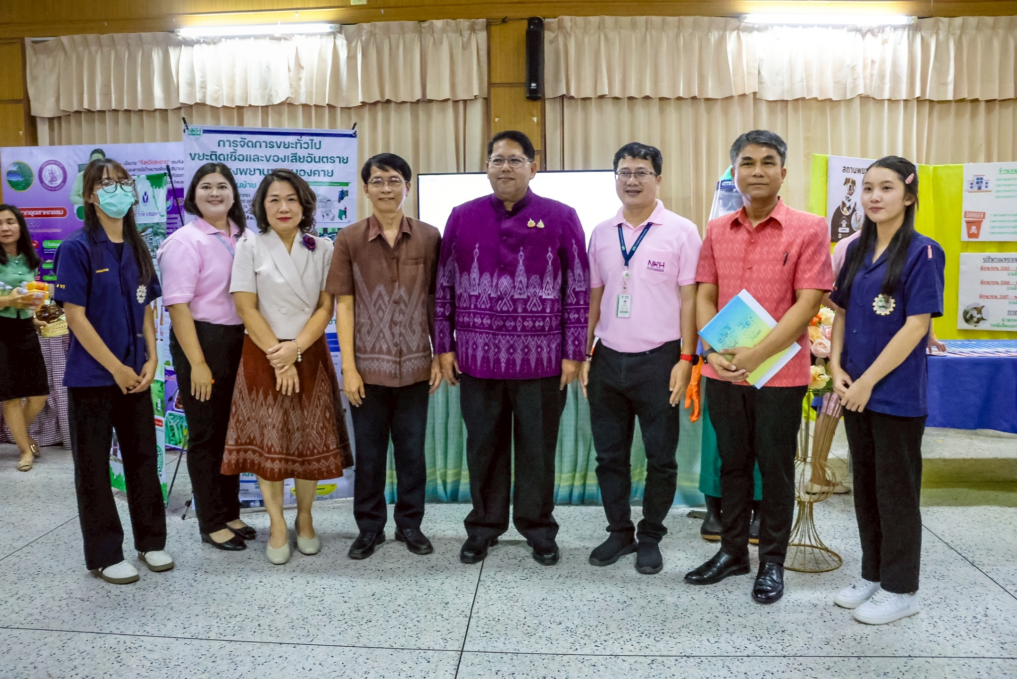 โรงพยาบาลหนองคาย ;  รับการตรวจประเมินและคัดเลือกจังหวัดสะอาด