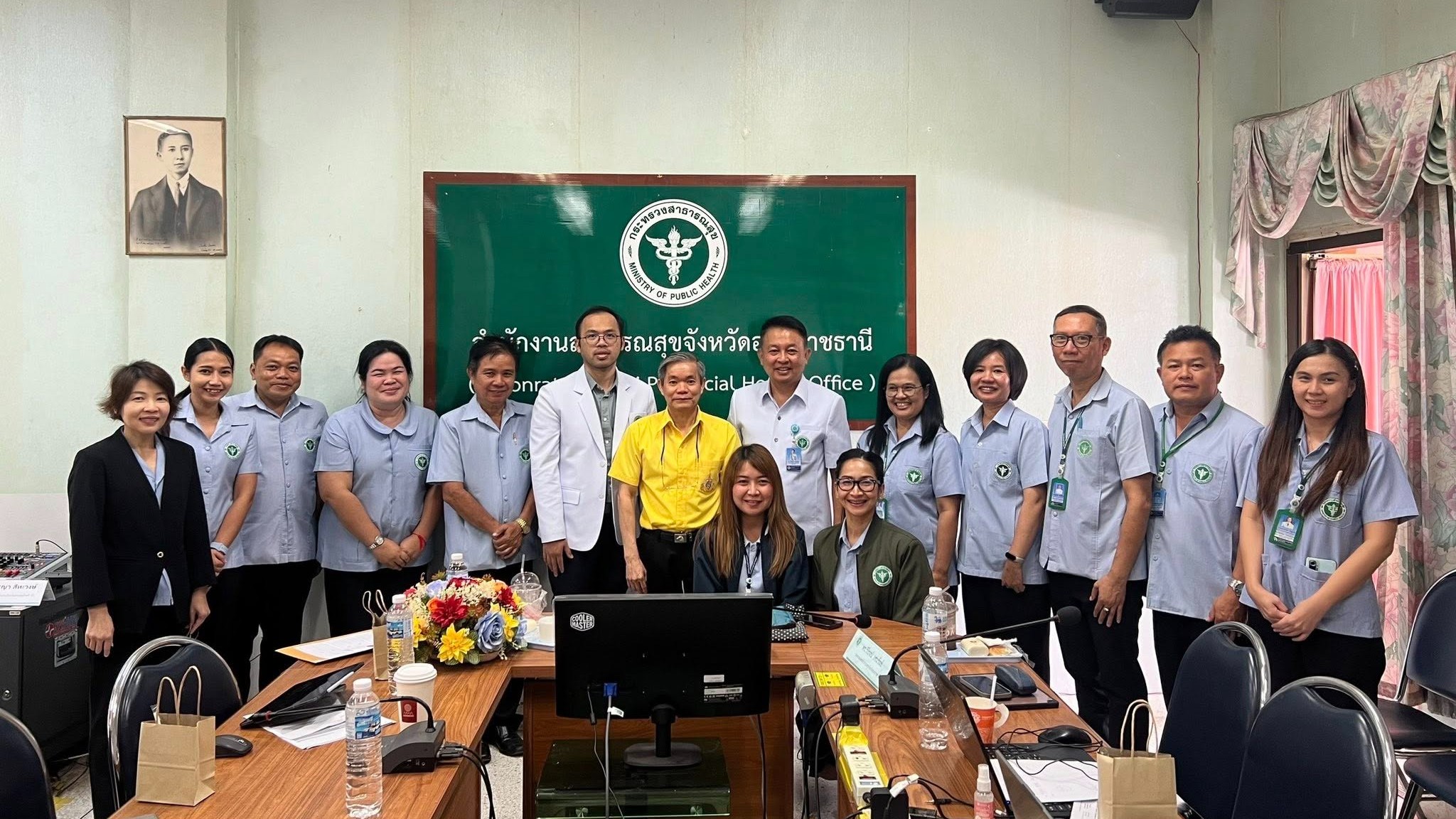 สา’สุขอุบลฯ ร่วมนำเสนอผลการดำเนินงานและรับการตรวจราชการและนิเทศงานกรณีปกติ รอบที...
