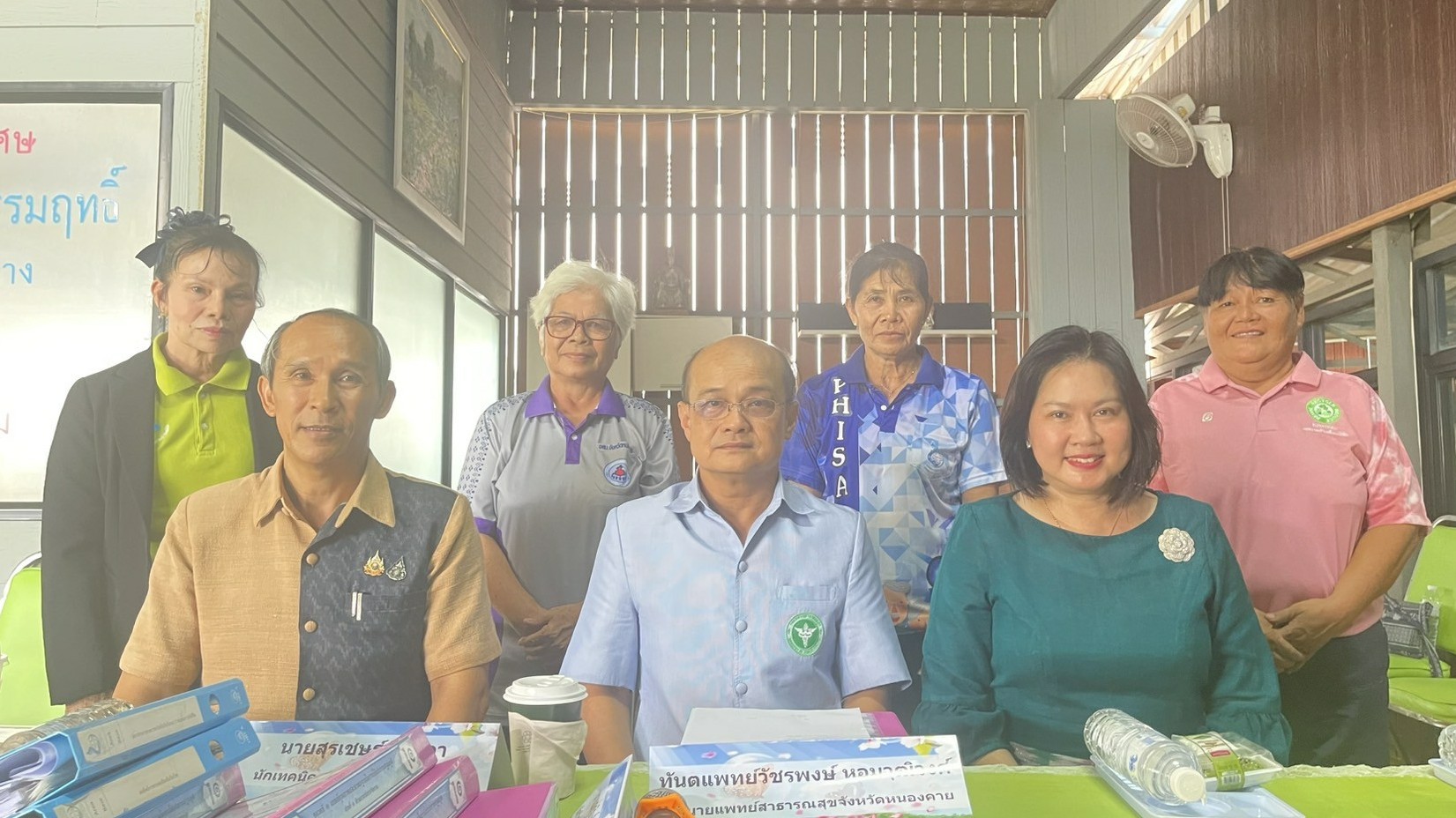 สสจ.หนองคาย ออกตรวจประเมินรับรองหน่วยบริการปฐมภูมิ และเครือข่าย ตามเกณฑ์คุณภาพมาตรฐานบริการสุขภาพปฐมภูมิ พ.ศ.2568-2570 ณ อ.โพนพิสัย จ.หนองคาย