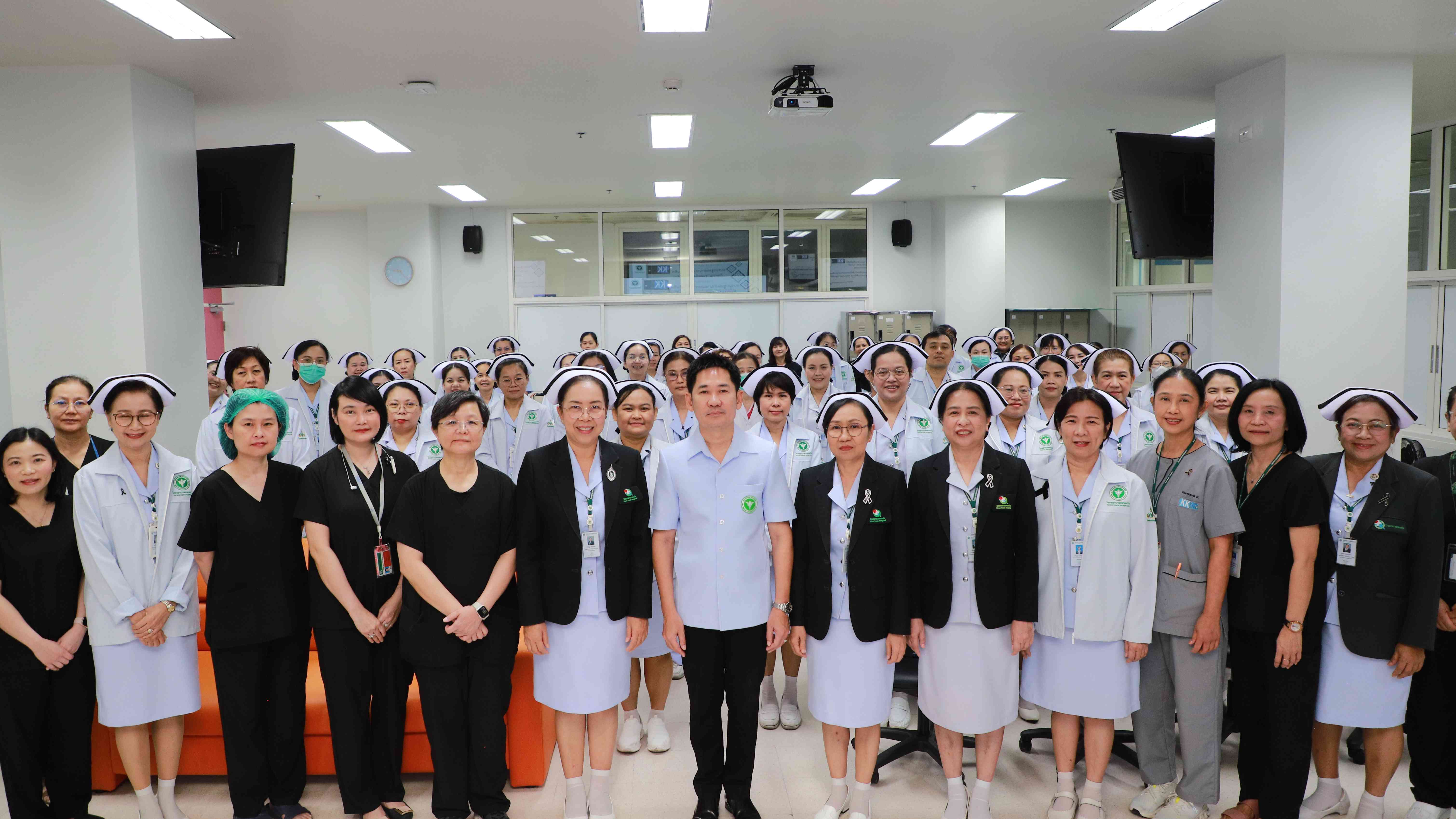 โรงพยาบาลขอนแก่น จัดอบรมปฏิบัติการพยาบาลและการช่วยฟื้นคืนชีพ ตามกิจกรรม “รวมพลัง...