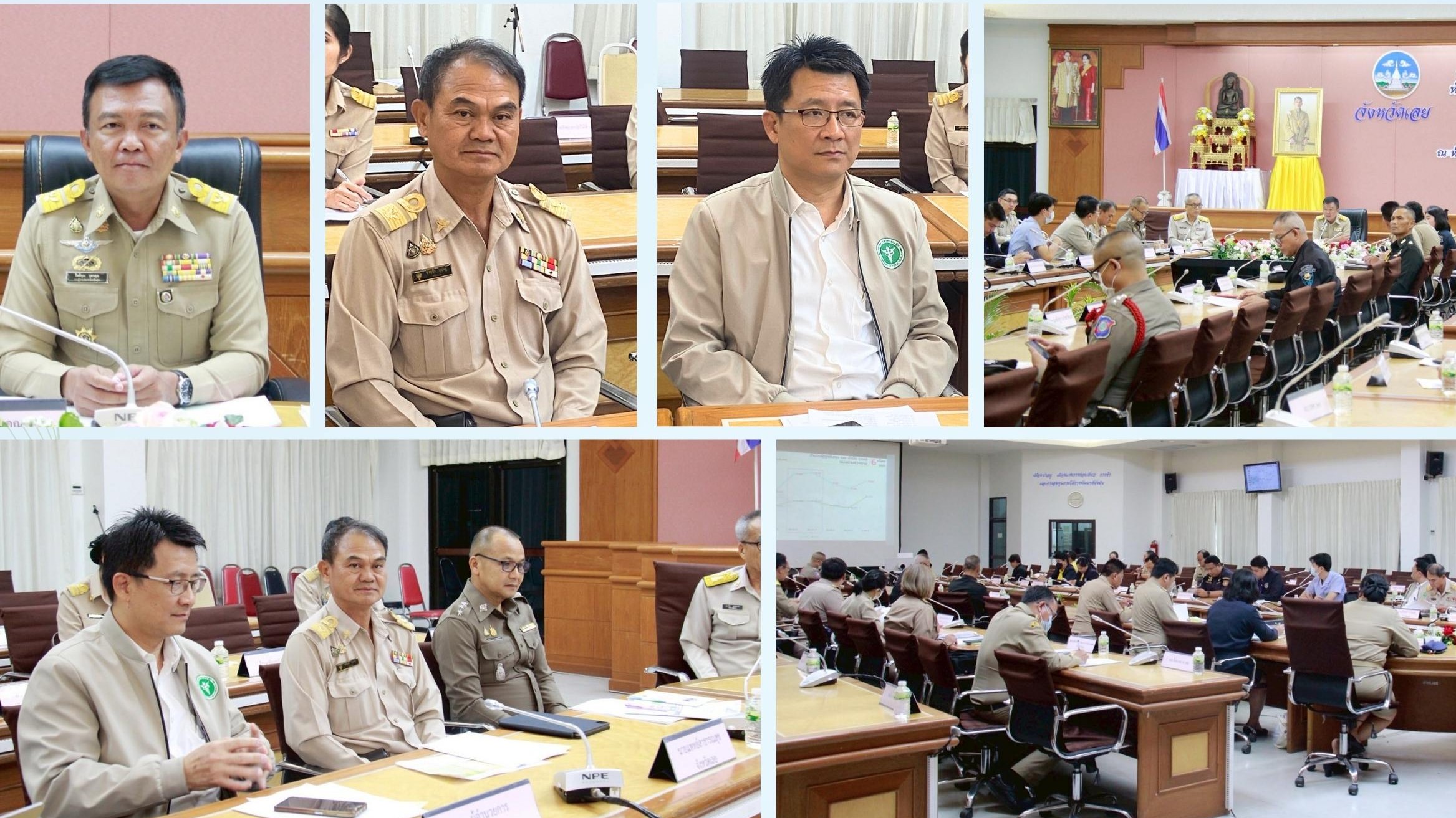 สสจ.เลย ร่วมประชุม ศอ.ปส.จ.เลย ประจำเดือนพฤษภาคม 2568  ขับเคลื่อนงานป้องกันและปร...