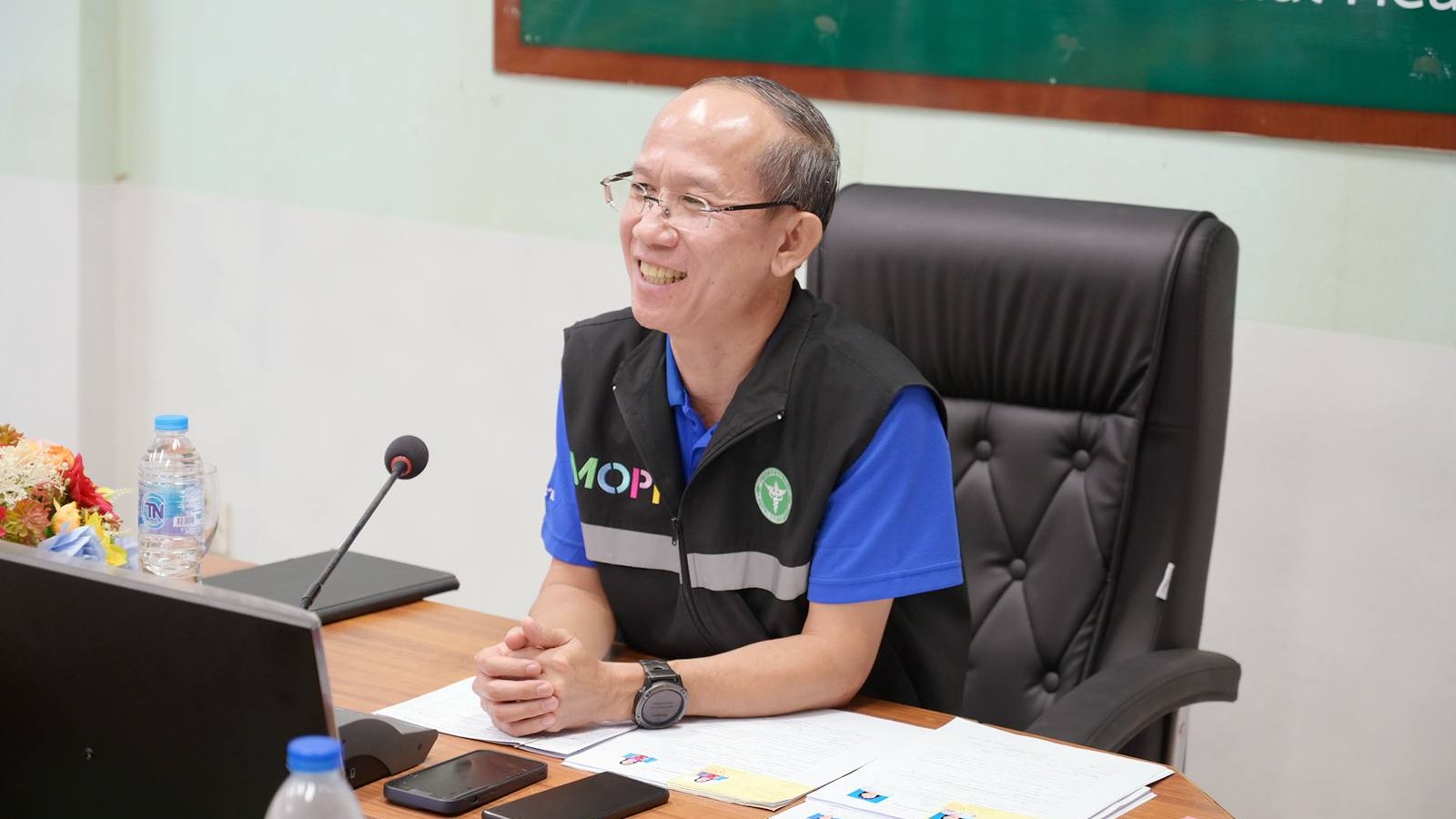 นพ.สสจ.อุบลฯ ประธานการประชุมคณะกรรมการคัดเลือกเพื่อบรรจุและแต่งตั้งบุคคลเข้ารับร...