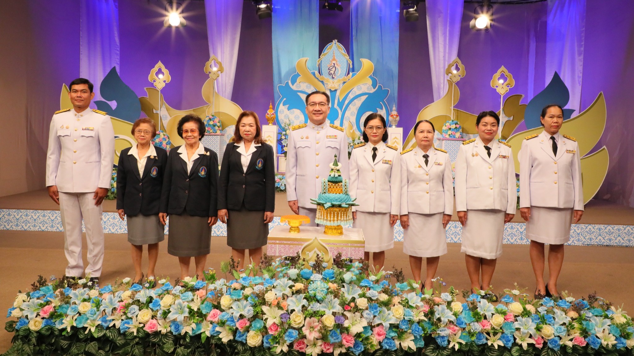 โรงพยาบาลสมเด็จพระยุพราชเดชอุดม  ร่วมบันทึกเทปโทรทัศน์ กล่าวอาเศียรวาทถวายพระพร ...
