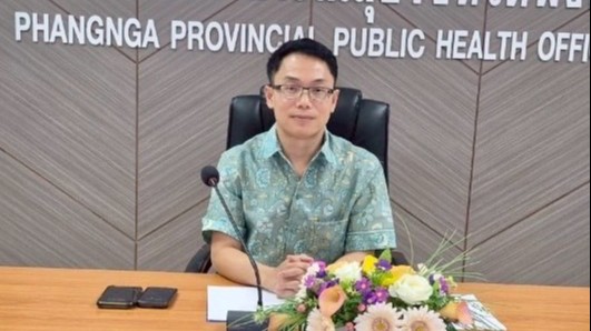 นายแพทย์สาธารณสุขจังหวัดพังงา ประธานการประชุมคณะกรรมการบริหารสำนักงานสาธารณสุขจังหวัดพังงา ครั้งที่2/2568