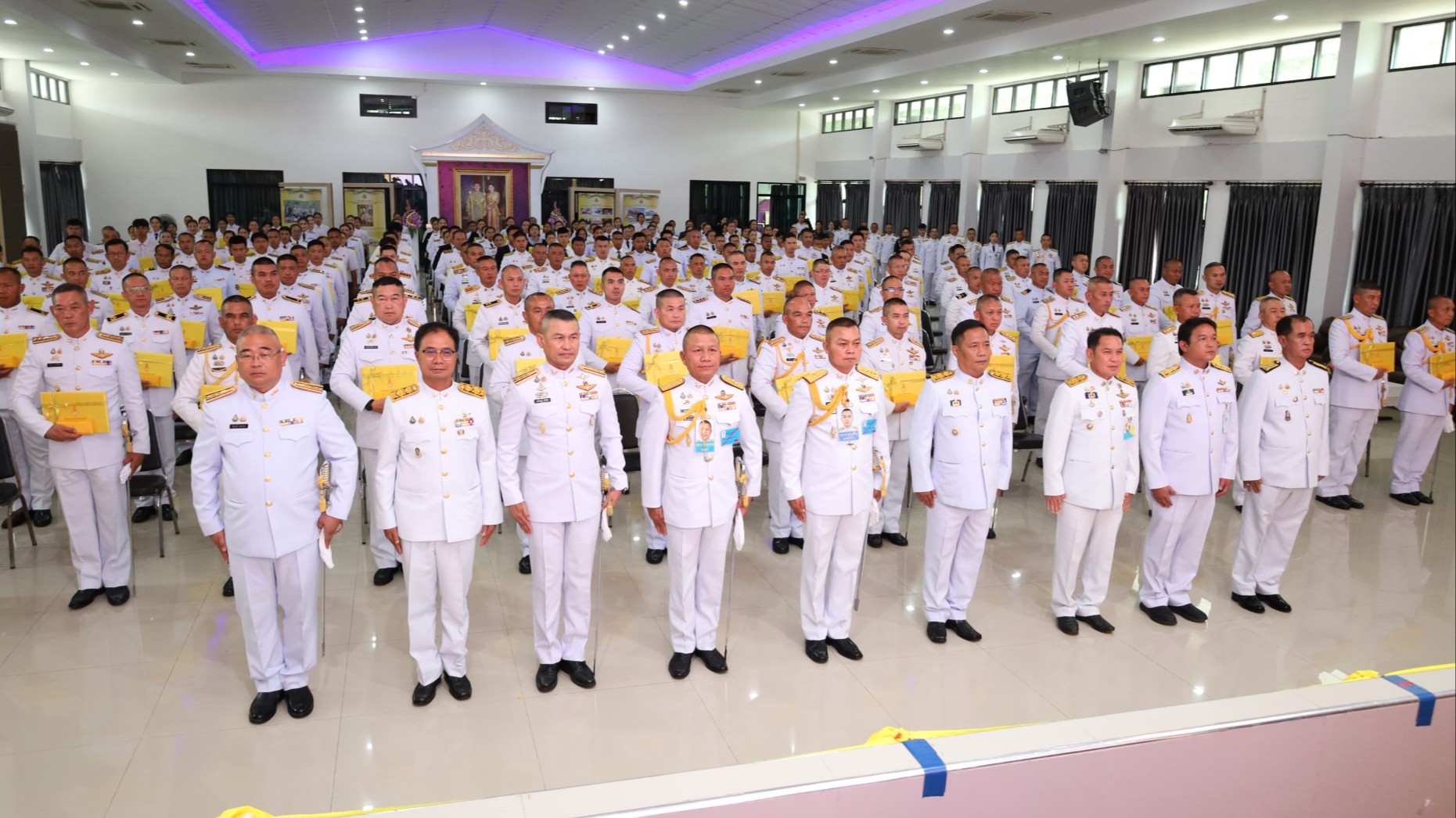 สสจ.สกลนคร “ร่วมพิธีปิดการฝึกอบรมหลักสูตรจิตอาสา 904 “หลักสูตรพื้นฐาน” (ภาค 2) รุ่นที่ 5 ประจำปี 2568”