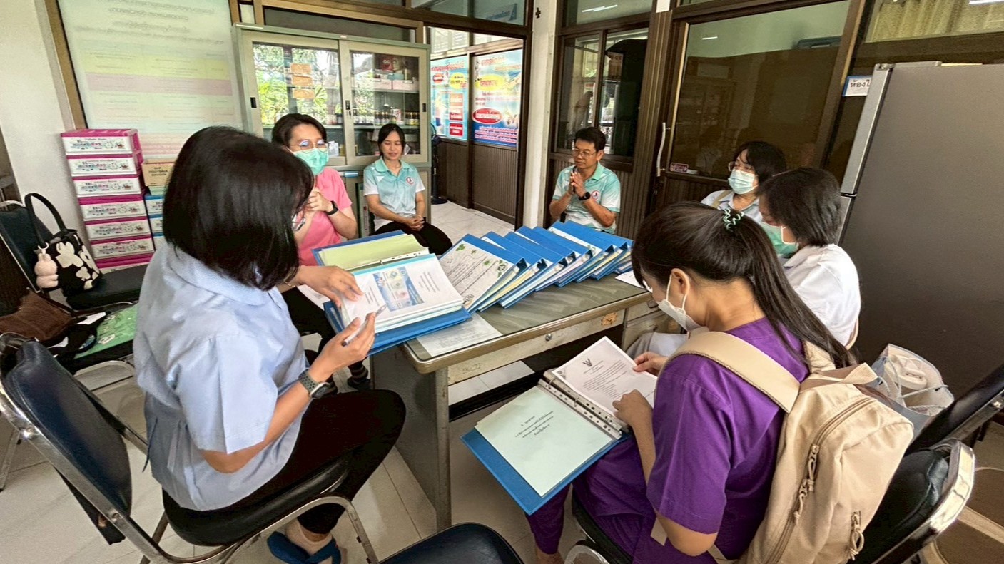 รพ.แม่สอด ลงพื้นที่เยี่ยมเสริมกำลังใจในการดำเนินงานและพัฒนาคุณภาพบริการหน่วยบริการปฐมภูมิ อ.แม่สอด